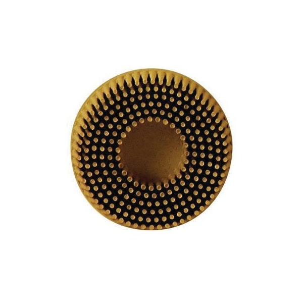 3M Scotch-Brite Roloc Bristle Disc 07525, 2 in x 5/8 Tapered MED, 4 bxs pr cs, 10PK 7100138284 - main